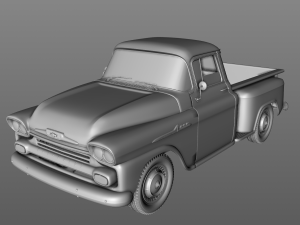 chevy 3100 apache pickup 1958 3D-Modell