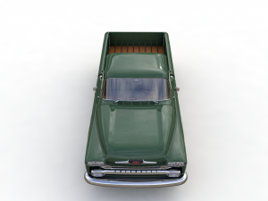 chevy 3100 apache pickup fleetside 1958 3Dモデル