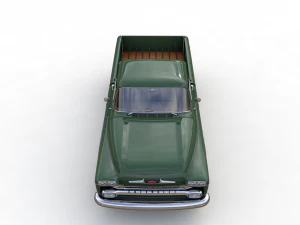 chevy 3100 apache pickup fleetside 1958 3D Model