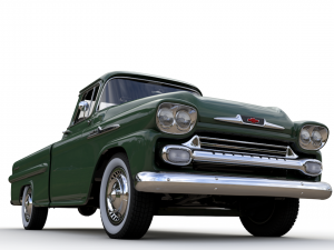 chevy 3100 apache pickup fleetside 1958 3Dモデル