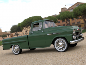 chevy 3100 apache pickup fleetside 1958 3Dモデル
