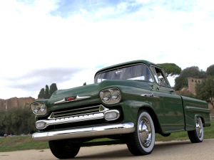 chevy 3100 apache pickup fleetside 1958 3D Model