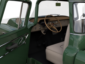 chevy 3100 apache pickup fleetside 1958 3Dモデル
