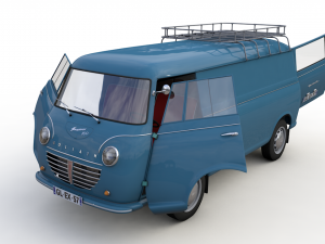 goliath express 1100 wagen 1957 Modello 3D