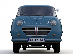 goliath express 1100 wagen 1957 Modello 3D