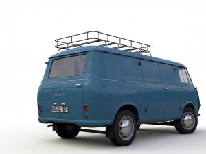goliath express 1100 wagen 1957 Modello 3D