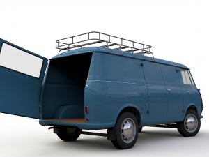 goliath express 1100 wagen 1957 Modello 3D