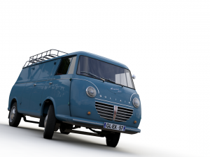goliath express 1100 wagen 1957 Modello 3D