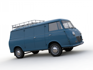 goliath express 1100 wagen 1957 Modello 3D