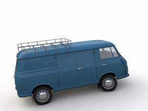 goliath express 1100 wagen 1957 Modello 3D