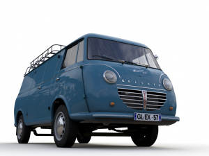 goliath express 1100 wagen 1957 Modello 3D
