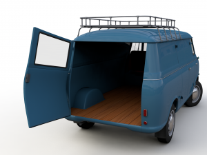 goliath express 1100 wagen 1957 Modello 3D