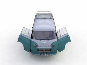 goliath express 1100 minibus 1957 3D Model