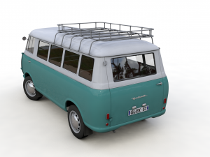 goliath express 1100 minibus 1957 3D Model