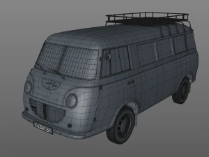goliath express 1100 minibus 1957 3D Model