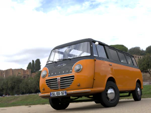goliath express 1100 luxusbus 1957 3D Model