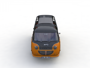 goliath express 1100 luxusbus 1957 3D Model