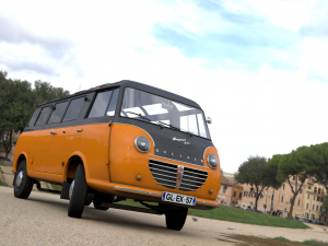 goliath express 1100 luxusbus 1957 3D Model