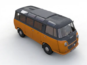 goliath express 1100 luxusbus 1957 3D Model