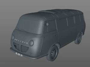 goliath express 1100 luxusbus 1957 3D Model