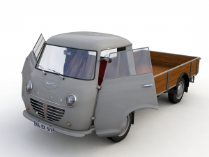 goliath express 1100 pickup 1957 Modelo 3D