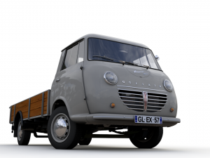 goliath express 1100 pickup 1957 Modelo 3D
