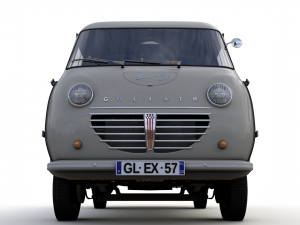 goliath express 1100 pickup 1957 Modelo 3D