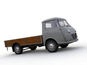 goliath express 1100 pickup 1957 Modelo 3D