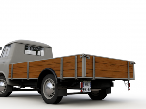 goliath express 1100 pickup 1957 Modelo 3D