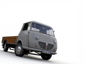 goliath express 1100 pickup 1957 Modelo 3D