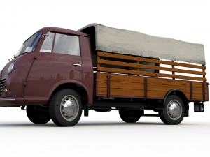 goliath express 1100 pickup 1957 Model 3D
