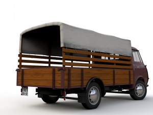goliath express 1100 pickup 1957 Model 3D