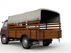 goliath express 1100 pickup 1957 Model 3D