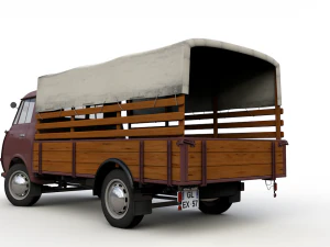 goliath express 1100 pickup 1957 3D Model