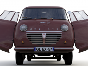 goliath express 1100 pickup 1957 Model 3D