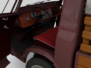 goliath express 1100 pickup 1957 3D Model