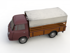 goliath express 1100 pickup 1957 Model 3D