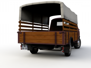 goliath express 1100 pickup 1957 Model 3D