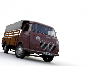 goliath express 1100 pickup 1957 Model 3D