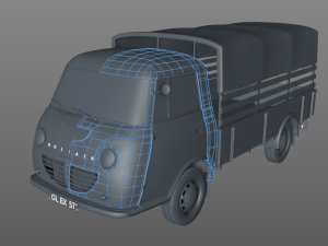 goliath express 1100 pickup 1957 Model 3D