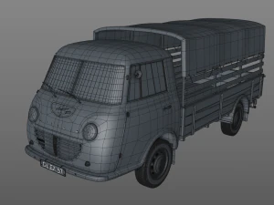 goliath express 1100 pickup 1957 3D Model