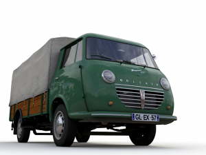 goliath express 1100 pickup 1957 3D Model