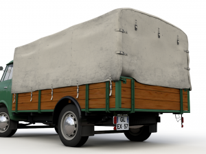 goliath express 1100 pickup 1957 3D Model