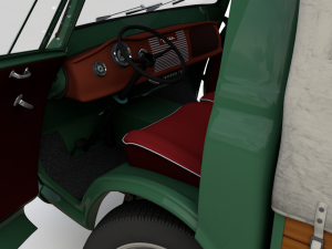 goliath express 1100 pickup 1957 3D Model