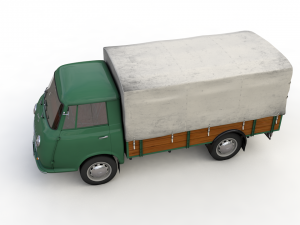 goliath express 1100 pickup 1957 3D Model