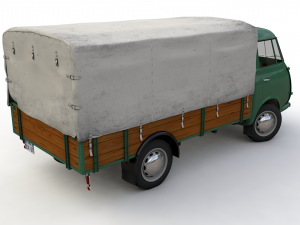 goliath express 1100 pickup 1957 3D Model