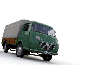 goliath express 1100 pickup 1957 3D Model