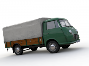 goliath express 1100 pickup 1957 3D Model