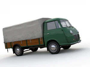 goliath express 1100 pickup 1957 3D Model