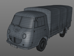 goliath express 1100 pickup 1957 3D Model